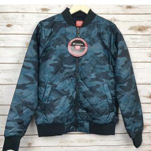Columbia Hawling Hill Printed Bomber Jacket